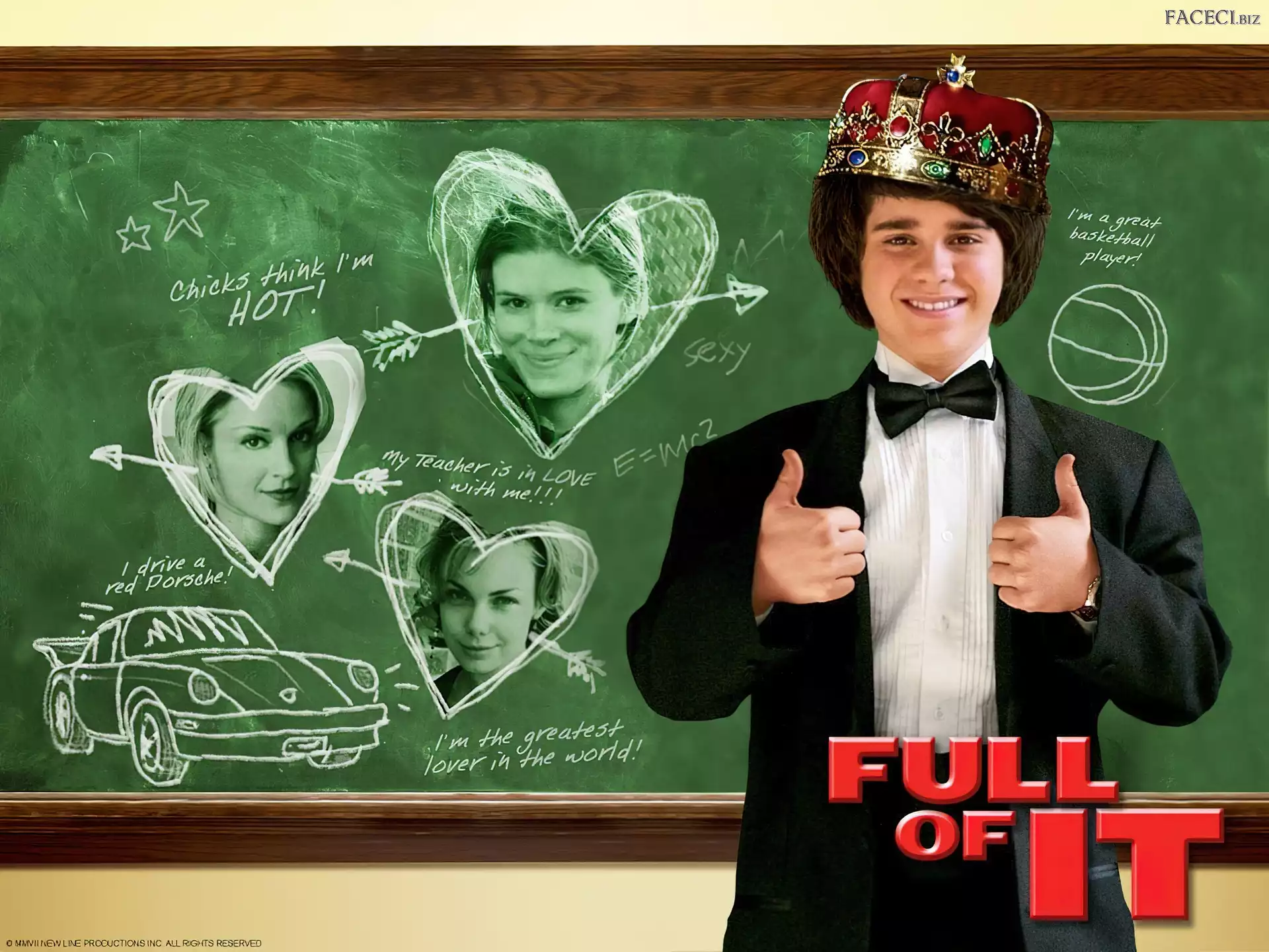 Full It Out, Ryan Pinkston, korona, tablica